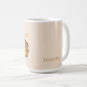 Pie S'Il Vous Plaît Thanksgiving Theme Mug Tan Arr (Devant droit)