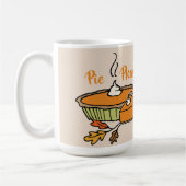 Pie S'Il Vous Plaît Thanksgiving Theme Mug Tan Arr (Gauche)
