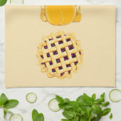Pie Turkey Pie verticale beige cuisine serviette (Plié)