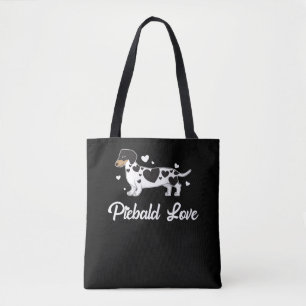 Piebald Dachshund Dog Eigenaar Gift Draagtas