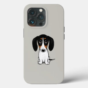 Piebald Dachshund Puppy Dog van de luifel iPhone 13 Pro Hoesje