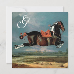 Piebald Horse "Cehelds"-opfokkerijmonogram Kaart