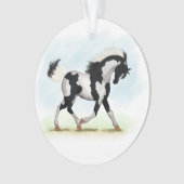 Piebald Overo Pinto Horse (devant)