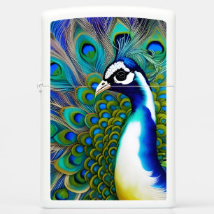 Piebald Peacock