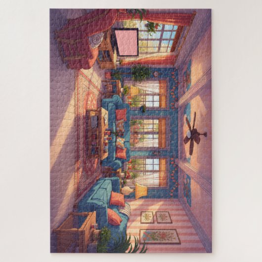 Pièce d'anime Cosy en Puzzle (Vertical)