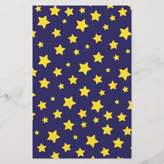 Pièce de papeterie personnalisée Space Rocket (Dos)