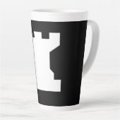 Pièce d'échec Rook Latte Mug (Angle droit)