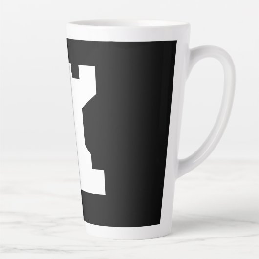 Pièce d'échec Rook Latte Mug (Droite)