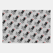 Pièce d'échecs personnalisée Feuilles de papier d' (Devant 2)