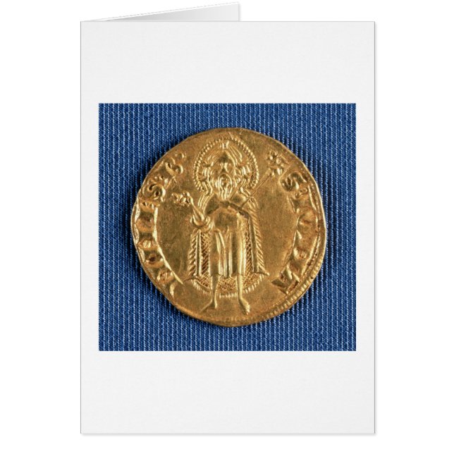 Pièce d'or, avec St John le baptiste, XVIème (Devant)