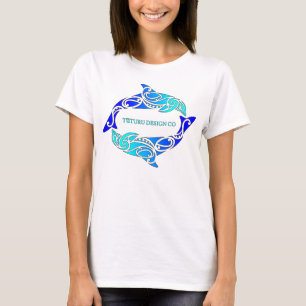 Pièce en t d'Aihe (dauphins) ou sweat - shirt à
