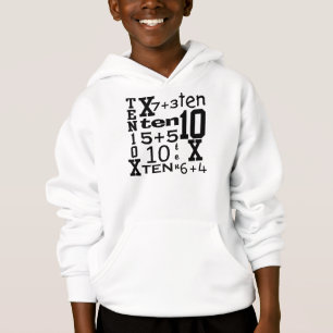 Pièce en t d'ANNIVERSAIRE inspirée par MATHS de