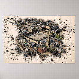 Piece Hall, Halifax Poster