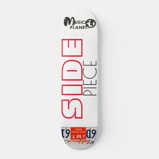 PIÈCE LATÉRALE Skateboard (Recto)