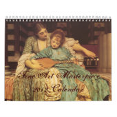 Pièce maîtresse d'art 2012 Calendrier (Protection)