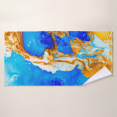 Pièce maîtresse de la conception de l'art. Douleur (Serviette de bain)