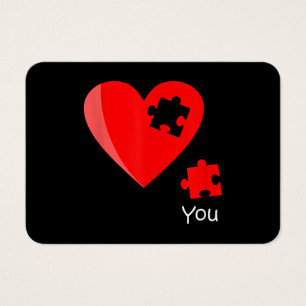 Pièce manquante Puzzle Coeur Valetines Chemise Jou