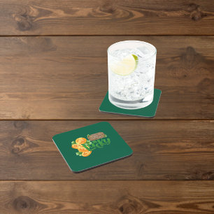 Pièce Porte-Bonheur Dessous de Verre en Plastique