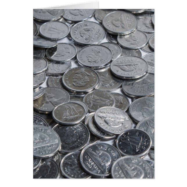 Pièces d'argent canadiennes (Devant)