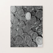 Pièces de 5 pence Royaume-Uni Jigsaw Puzzle (Vertical)