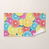 Pièces de fruits d'agrumes (Serviette à main)