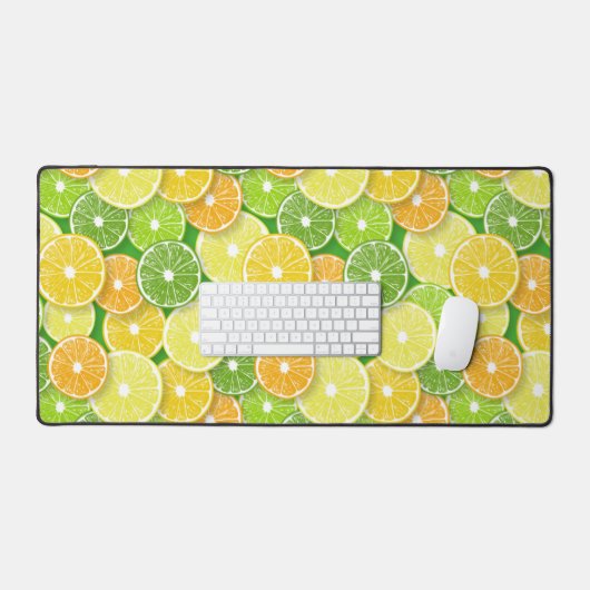 Pièces de fruits d'agrumes pop art 3 (Clavier et souris)