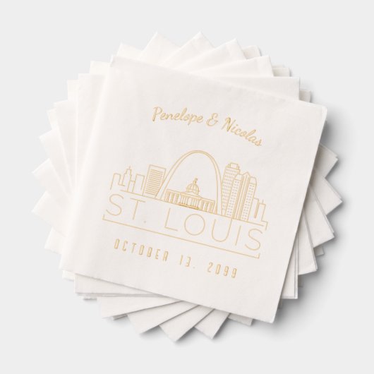 Pièces de Mariage personnalisées St. Louis (Insitu (empilé))
