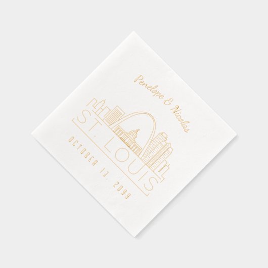 Pièces de Mariage personnalisées St. Louis (Droite)