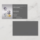 pièces de puzzle carte de visite (Devant / Derrière)