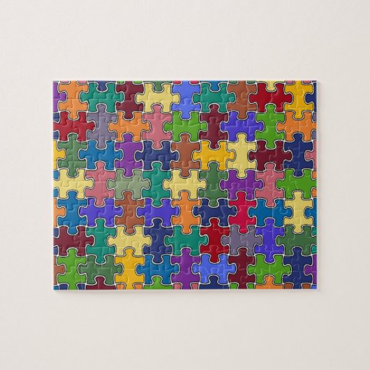 pièces de puzzle couleur (Horizontal)