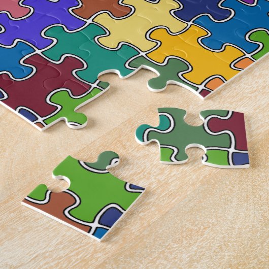 pièces de puzzle couleur (Côté)