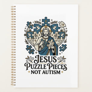 Pièces de puzzle Jésus pas autisme Pièces de puzzl