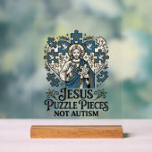 Pièces de puzzle Jésus pas autisme Pièces de puzzl (Neutre)