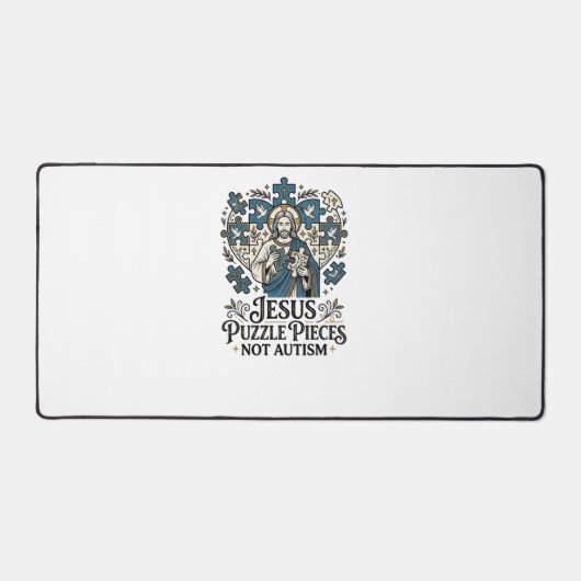 Pièces de puzzle Jésus pas autisme Pièces de puzzl (Recto)