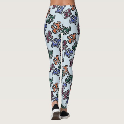 Pièces de puzzle Leggings (Dos)