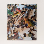 Pièces de puzzles en bois (Vertical)
