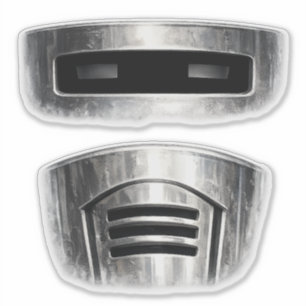 Pièces de visage de Bin Sentinel : Autocollants de
