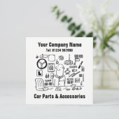 Pièces de voiture et accessoires Magasin Carte pro (Debout devant)