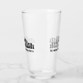 Pièces d'échecs Design Verre à boire (Gauche)