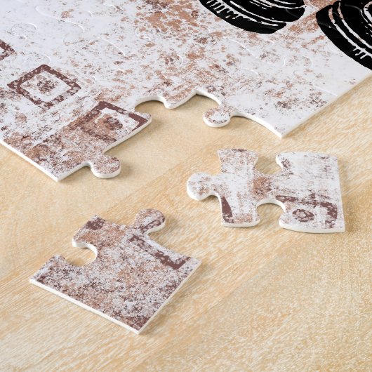 Pièces d'échecs Jigsaw Puzzle (Côté)