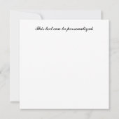 Pièces d'échecs Vintages uniques Carte à plat couc (Dos)