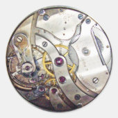 Pièces mobiles Steampunk Sticker (Devant)