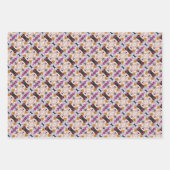 Pièces Papier Peonies. (Devant 3)