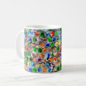 Piecewise Polygons Swirl 11oz Mok (Voorkant links)