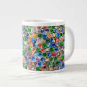 Piecewise Polygons Swirl 20oz Mok (Voorkant rechts)