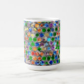 PiecMême Polygons tourbillonner 15oz Mug (Centre)