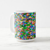 Piecsimilé Bowties Dot 15oz Mug (Devant gauche)