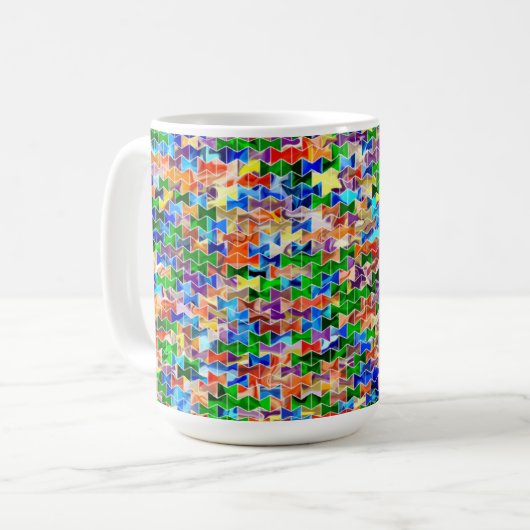 Piecsimilé Bowties Swirl 15oz Mug (Devant gauche)