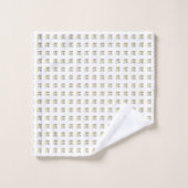 Pied bébé doré (Gant de toilette)