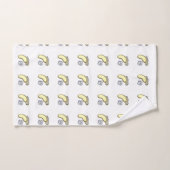 Pied bébé doré (Serviette à main)